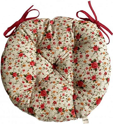 Подушка на стул РОУЗ Цветы маленькие La Nuit