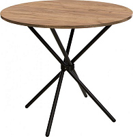 Стіл обідній Nowy Styl AQUA BLACK (18) D900*H797 (СН) 