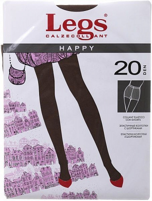 Колготки женские Legs 101 HAPPY 20 den daino р. 3 загар 