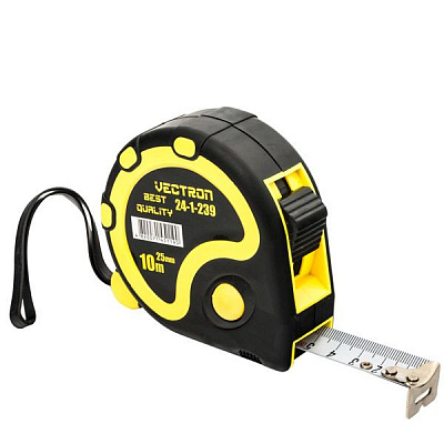 Рулетка Vectron 24-1-239 10м x25мм