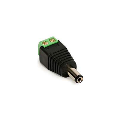 Разъем power под зажим (папа) 