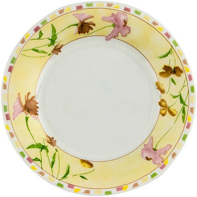 Тарелка обеденная Santorin Romance 17.5 см