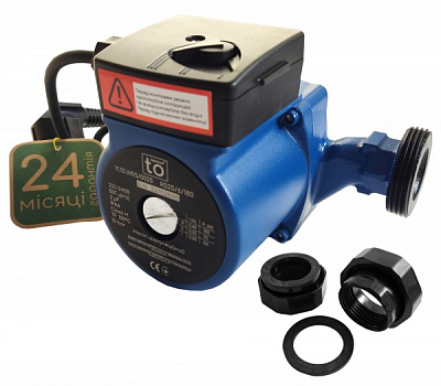 Циркуляційний насос toНАСОСИ RS25/6 180 мм