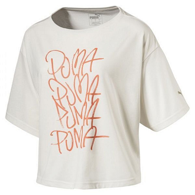 Футболка Puma Sweet Loose Crop Tee 51810503 S белый