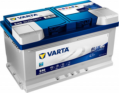 Акумулятор автомобільний Varta BLUE DYNAMIC EFB 75А 12 B 575500073 «+» праворуч