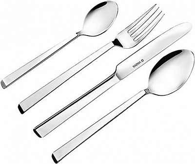 Набір столових приборів Nimbus на 6 персон 24 предмети 89100 Vinzer