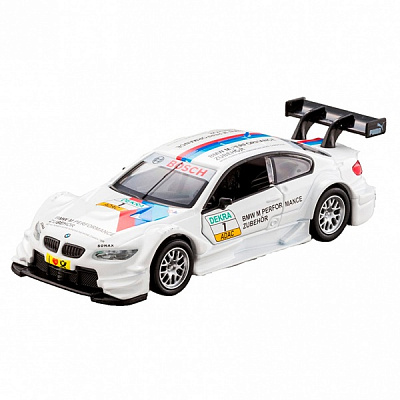 Машинка TechnoDrive 1:32 BMW M3 DTM (білий) 250256
