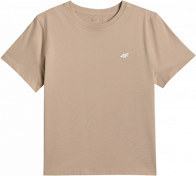 Футболка 4F TSHIRT F2772 4FWSS26TTSHF2772-83S р.XS бежевый