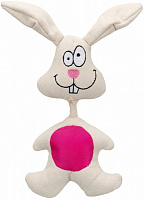 Игрушка Trixie для собак Кролик с пищалкой 29 см текстиль 35869