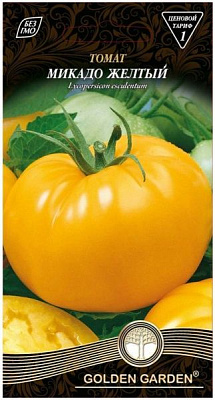 Насіння Golden Garden томат Мікадо жовтий 0,1г