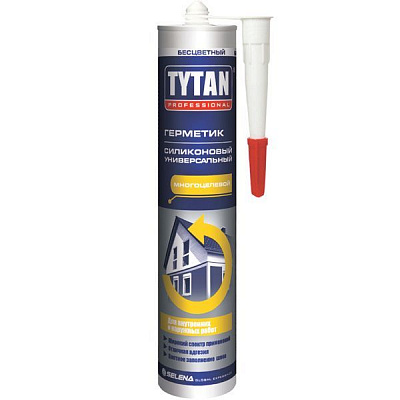 Герметик силиконовый Tytan универсальный белый 310 мл