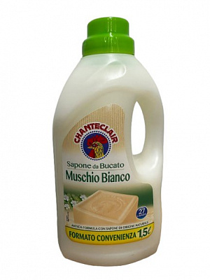 Гель для машинной и ручной стирки Chante Clair Белый мускус 1,5 л