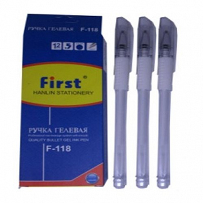 Ручка гелевая Белая 