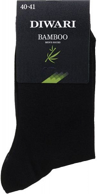 Носки мужские Diwari Bamboo р. 40-41 черный 1 пар 