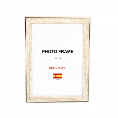 Рамка для фото 1 фото 13х18 см дерево світле