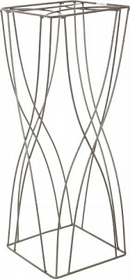 Подставка для цветов Зигзаг 67 см античная бронза 