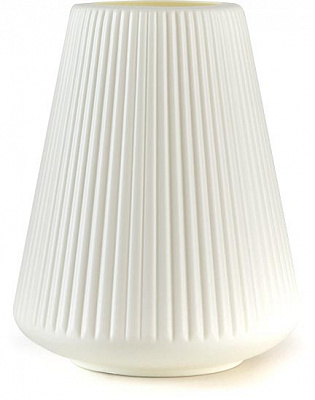 Ваза пластикова MVM DH-FLOWERS-04 WHITE 20 см