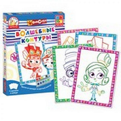 Набор для творчества Vladi Toys Волшебные контуры. Фиксики VT4402-22
