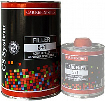 Грунт серый HS 5+1 1000мл