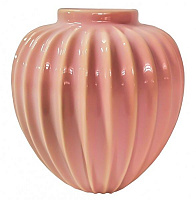 Ваза керамическая розовая Glaze Шар Наша Кераміка