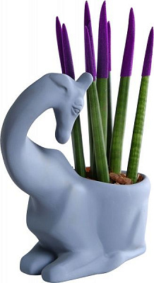 Кашпо Animal Land Жираф серый Дон Пион