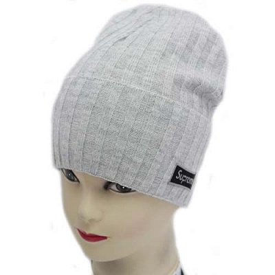 Шапка для хлопчиків Luna Kids 7722 р.52-54 світло-сірий меланж 2475