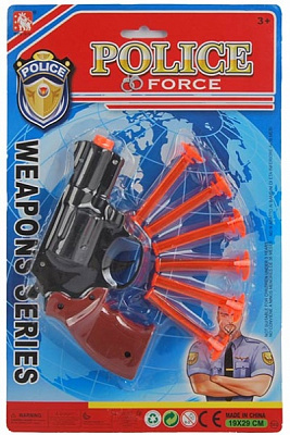 Зброя іграшкова Shantou пістолет на присосках 2222-22-3