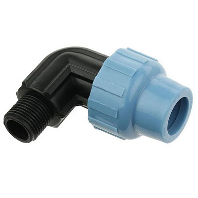 Колено наружная Supra НР d 32x3/4