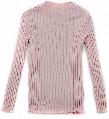 Гольф для дівчаток для дівчинки ART KNIT Little Kelly р.110-116 ніжно-рожевий
