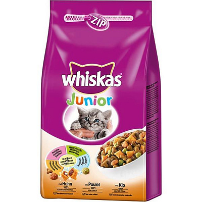 Корм для котят Whiskas Junior с курицей 2 кг 