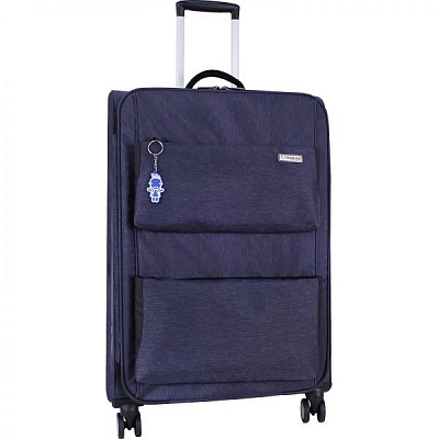 Чемодан Bagland 83 л темно-синий 3716927 