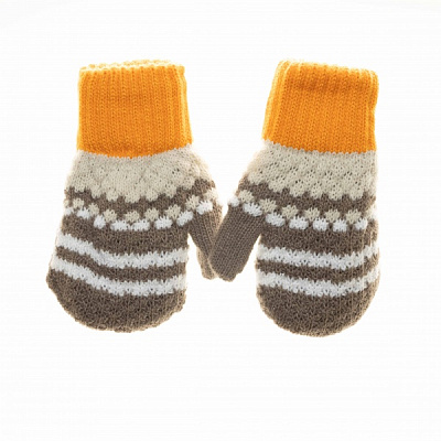 Варежки Margot Bis Petra р.14 бежевый 