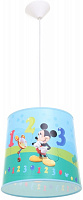 Светильник подвесной Corep Mickey 1x60 Вт E27 голубой 