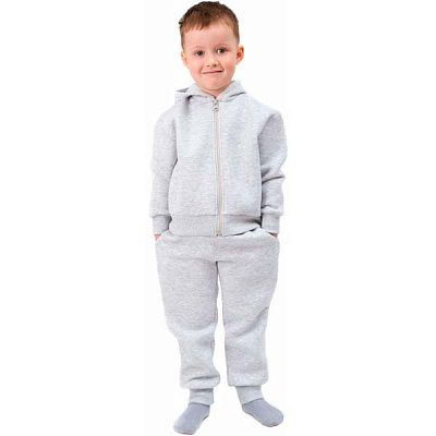 Штани для хлопчиків Roksana №0046/33004 р.128 світло-сірий