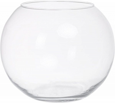 Ваза стеклянная прозрачная аквариум 21х17 см Wrzesniak Glassworks