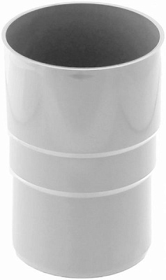 Муфта трубы Bryza 90 мм белый 