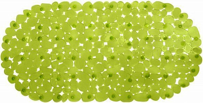 Коврик для ванной Trento Stone 36х66 см желто-зеленый