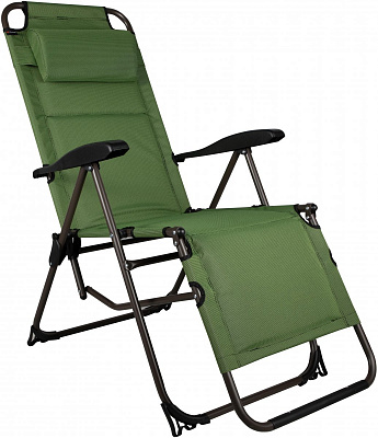 Шезлонг розкладний Compass SX-3219-1 зелений 64x93 см