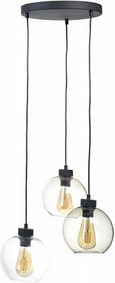 Подвес TK Lighting Cubus 3x60 Вт E27 черный 2831 