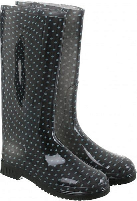 Чоботи Alisa Line Горох р.37 А201 блакитний