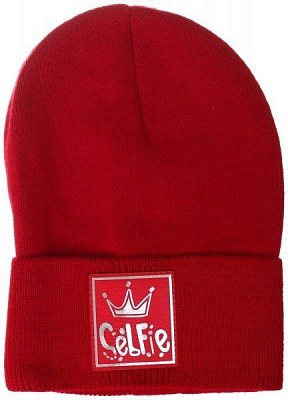 Шапочка детская для девочки Kraft+ 2641 р.50 красный 