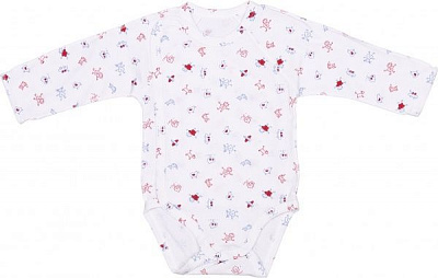 Комбинезон детский Фламинго р.56 белый 631-117 