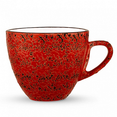 Чашка для кави Splash Red 110 мл WL-667234/A Wilmax