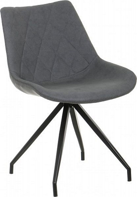 Стул обеденный Бат черный/серый