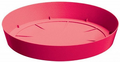 Поддон пластиковый Prosperplast Loftly круглый (70776-207) малиновый 