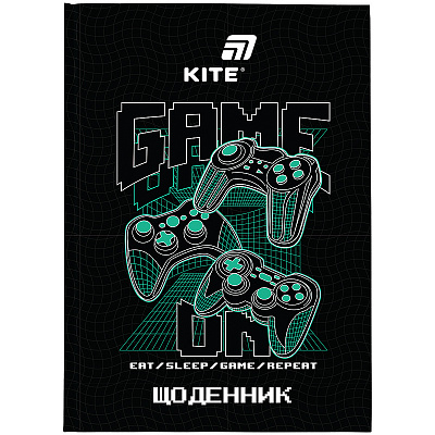 Щоденник шкільний Game on K26-262-5 KITE
