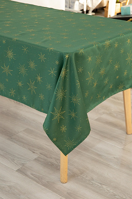 Скатерть Catania 140x220 см зеленый Sensio