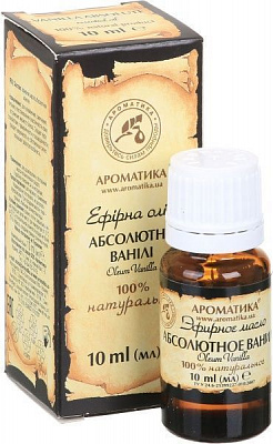 Ефірна олія абсолютное ванильное 10 мл