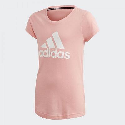 Футболка Adidas YG MH BOS TEE FM6512 152 рожевий
