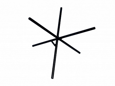 Іжак металевий для мангалу/каміну 210х210 мм